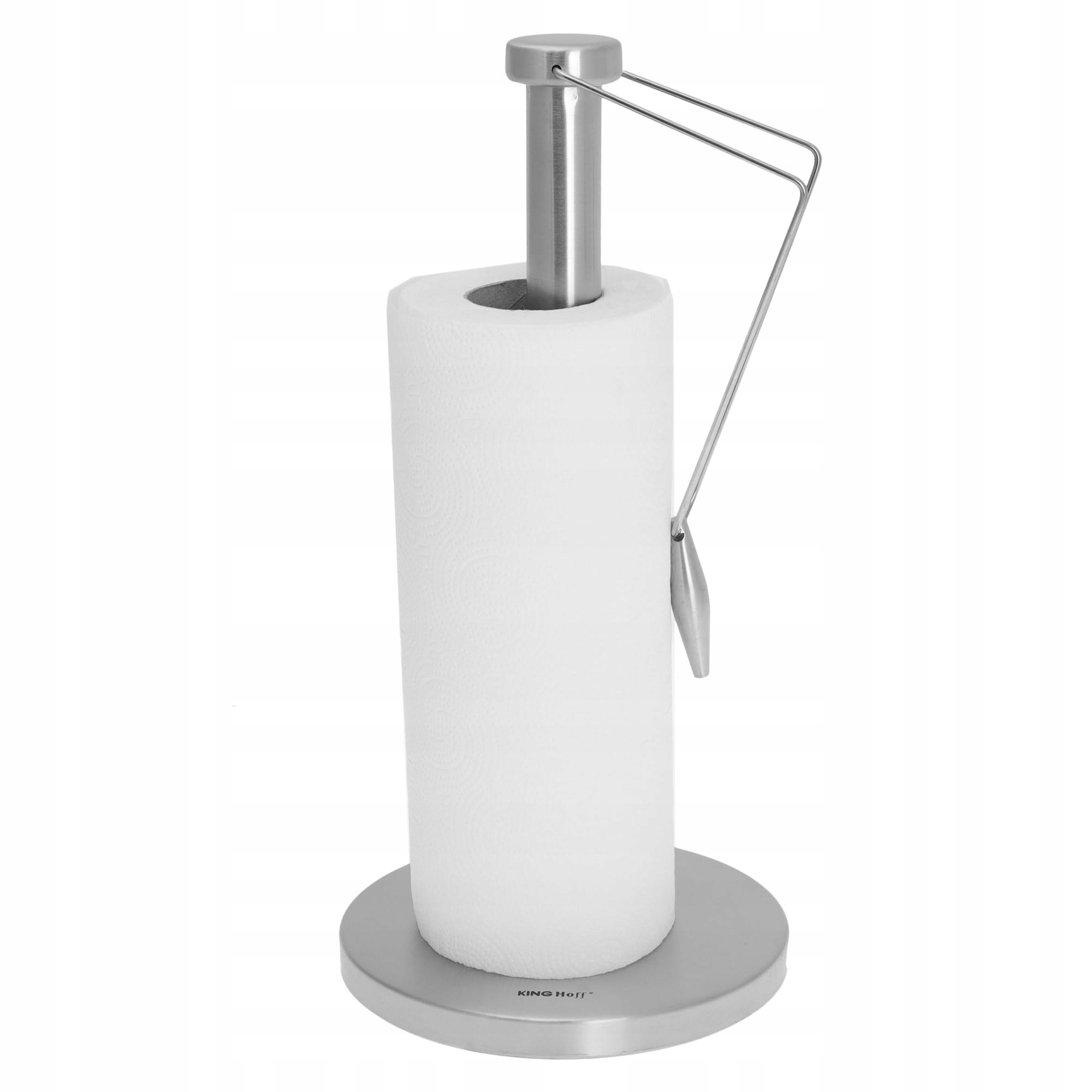 STOJAK NA RĘCZNIK PAPIEROWY KINGHoff KH-3922 Kolor srebrny
