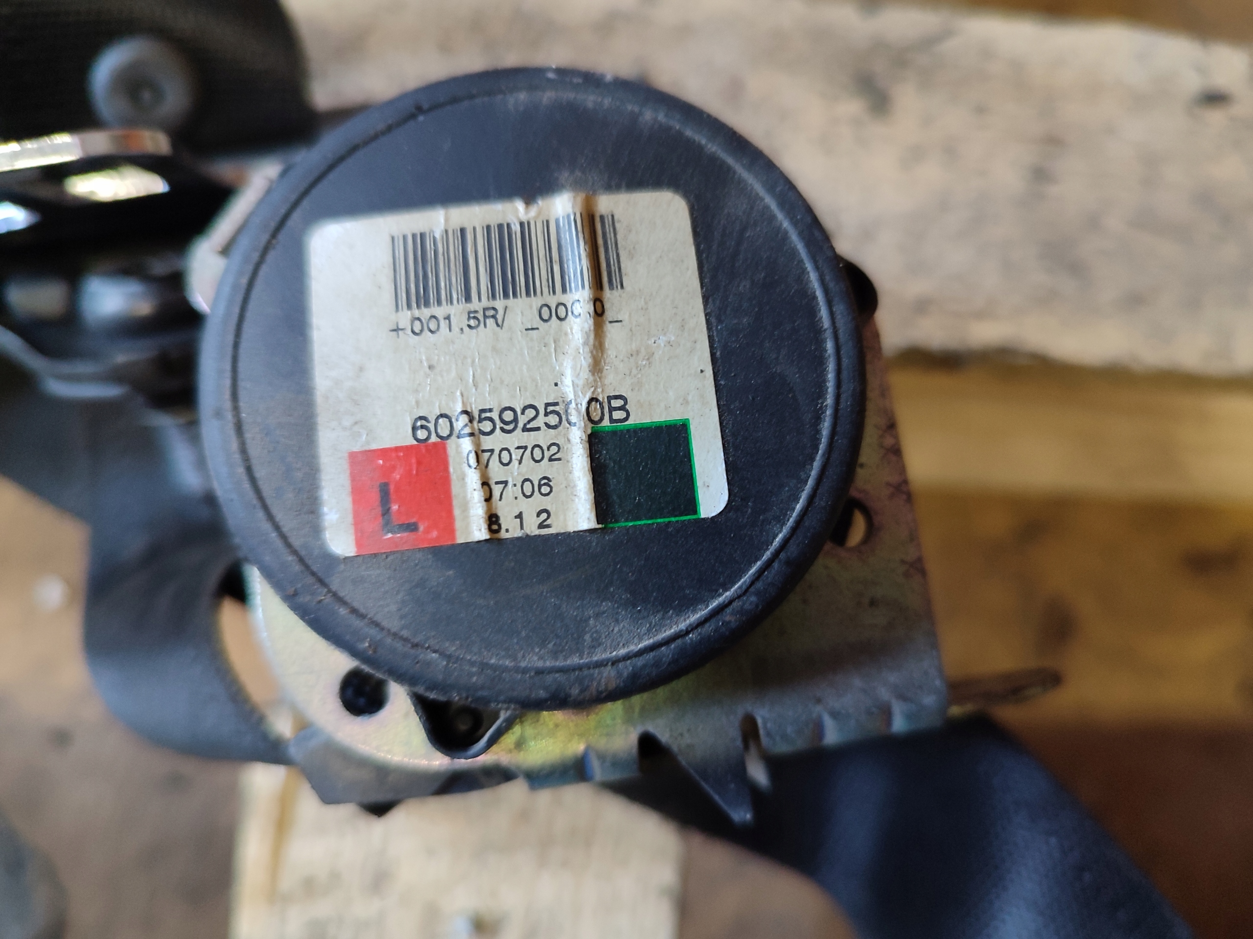 OPEL ZAFIRA B GURTEN SICHERHEITS SITZ HINTEN