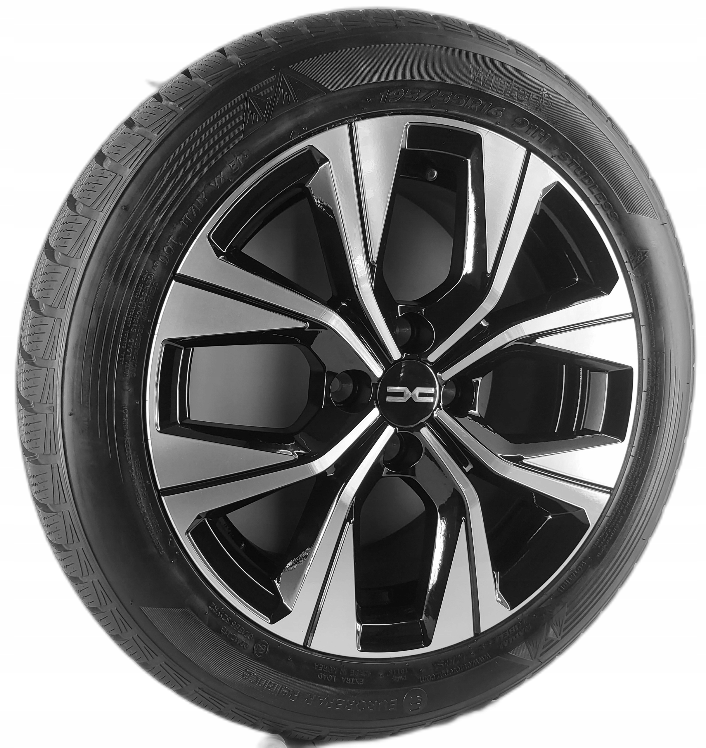 Dacia dokker sandero 403003061r колеса зимние 16" 4x100 195/ 55r16