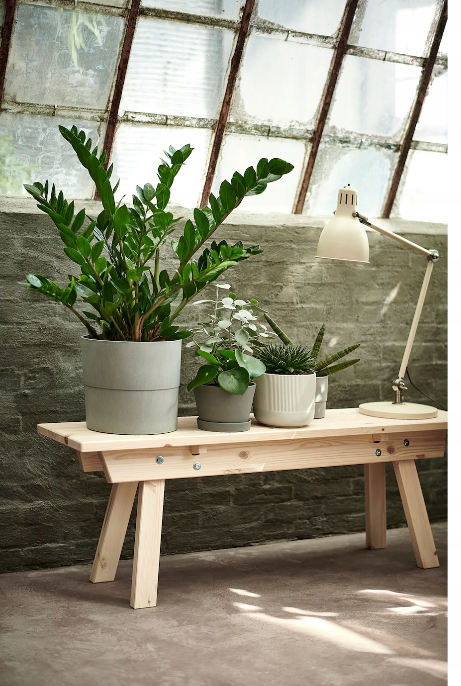 IKEA NYPON Osłonka doniczki szary 24 cm EAN (GTIN) 0000100395624