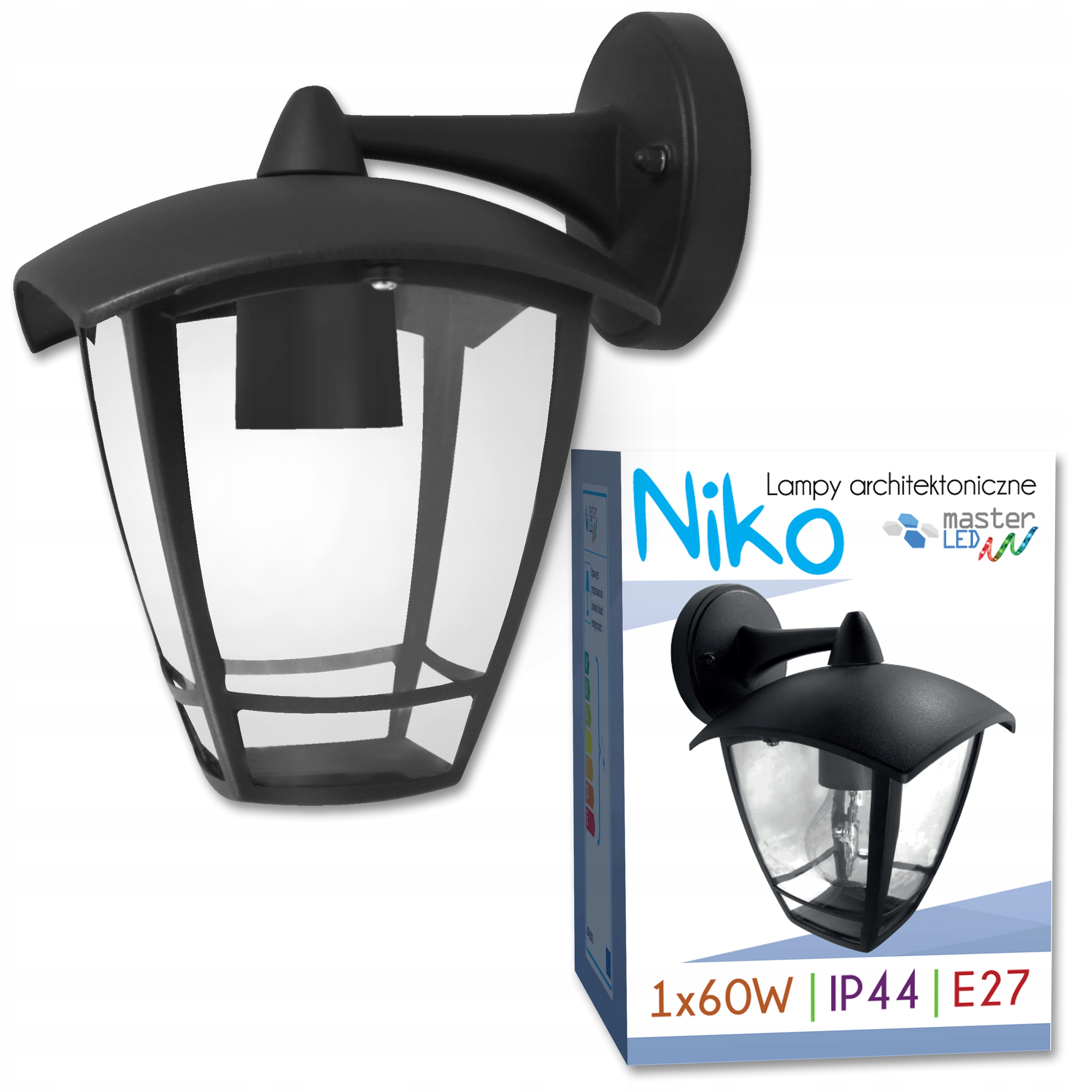 

Lampa ogrodowa Led zewnętrzna kinkiet elewacyjna