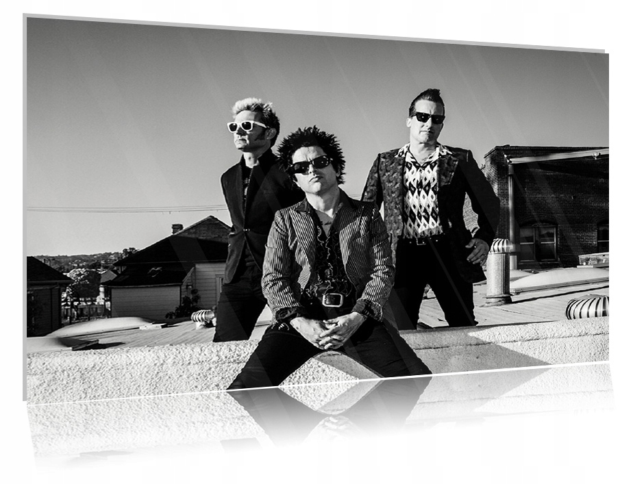 

Obraz szklany na szkle Green Day 01 30x20