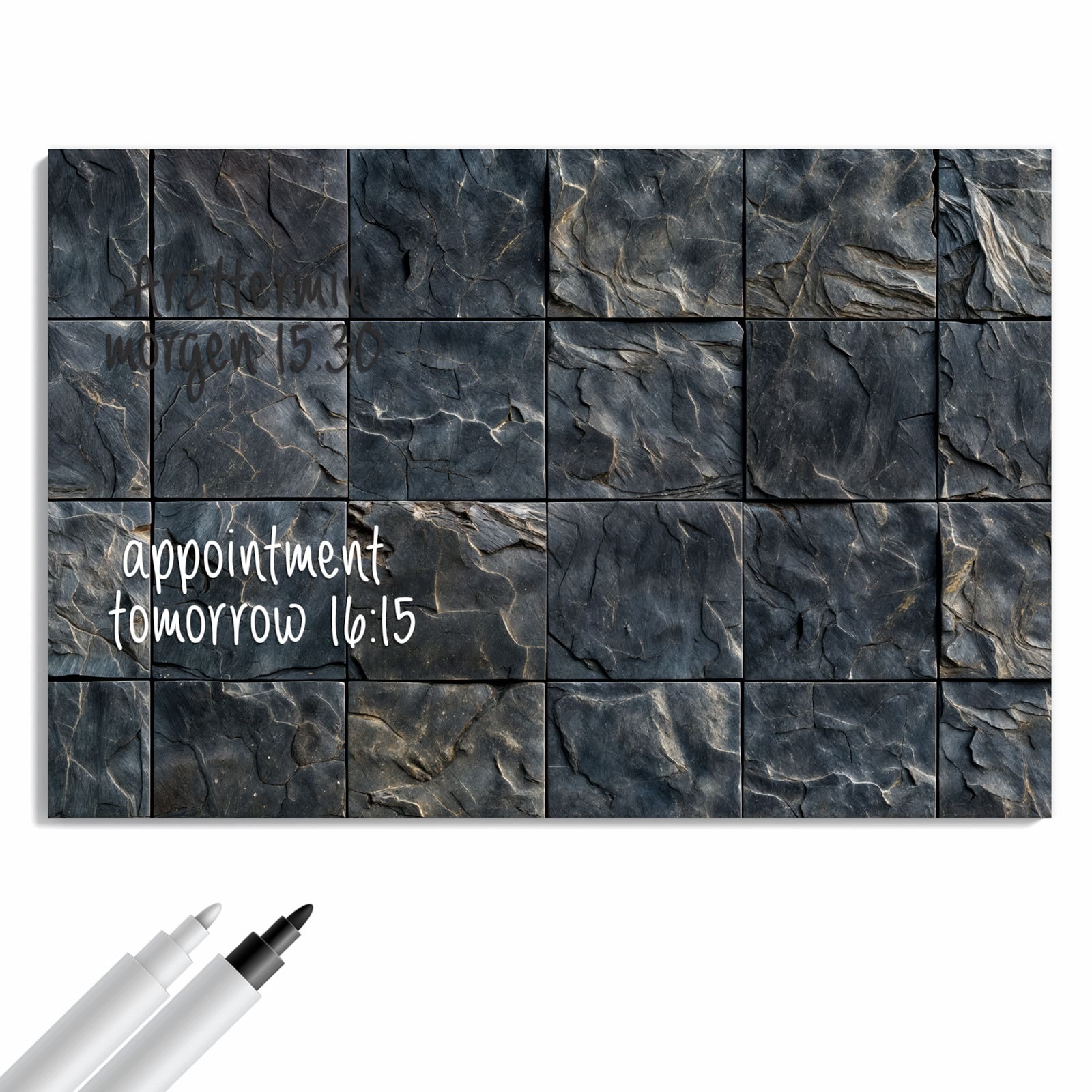 Magnetická tabule Plytki lupkové 90 × 60 cm