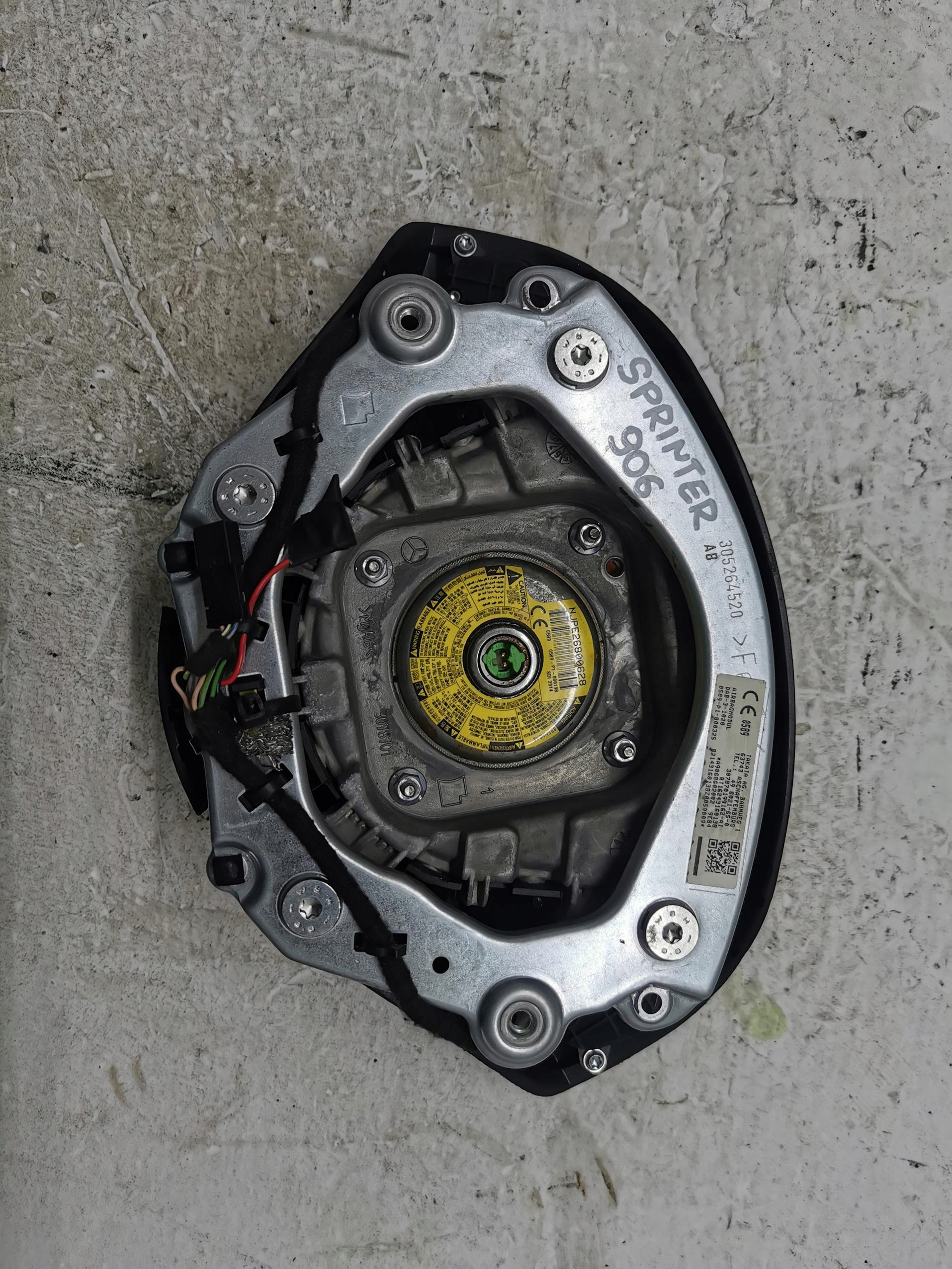 airbag driver´s MERCEDES SPRINTER W906 LIFT 06-16