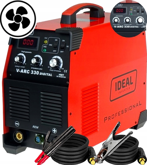 Elektrodová Invertorová Svářečka V-arc 330 Igbt Digital Vrd +acx Mma 315A