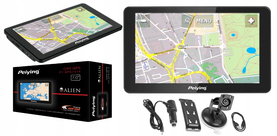 7 ' АВТОМОБІЛЬНА НАВІГАЦІЯ РОЗБЛОКОВАНА WIN CE + КАРТА