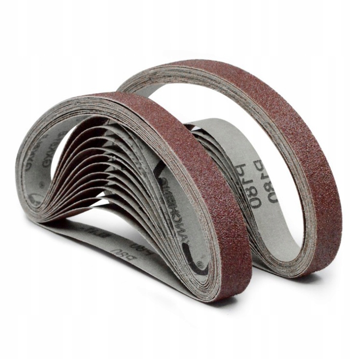 Pas Ścierny Bezkońcowy Taśma 25x330 Papier Ścierny P60-1000 10szt