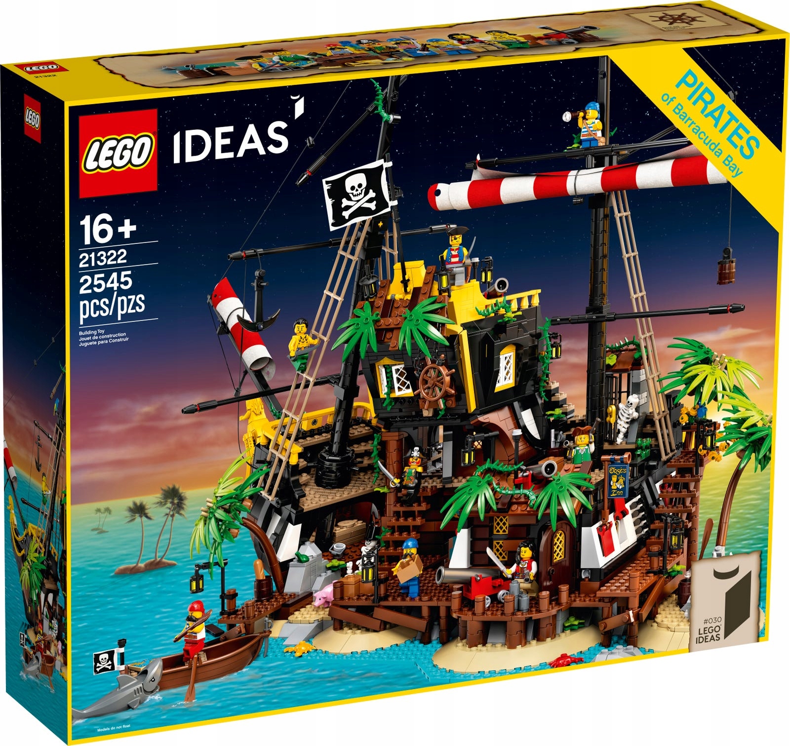 LEGO 21322 IDEAS - PIRACI Z ZATOKI BARAKUD