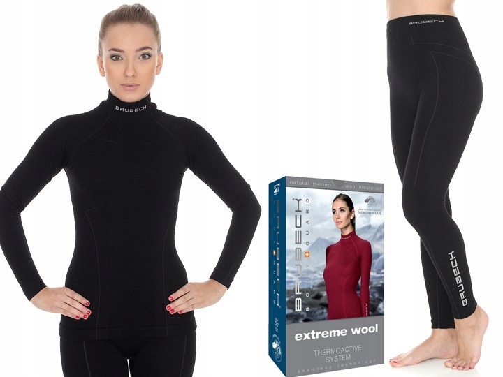 

Wełniana bielizna damska Brubeck Extreme Merino S
