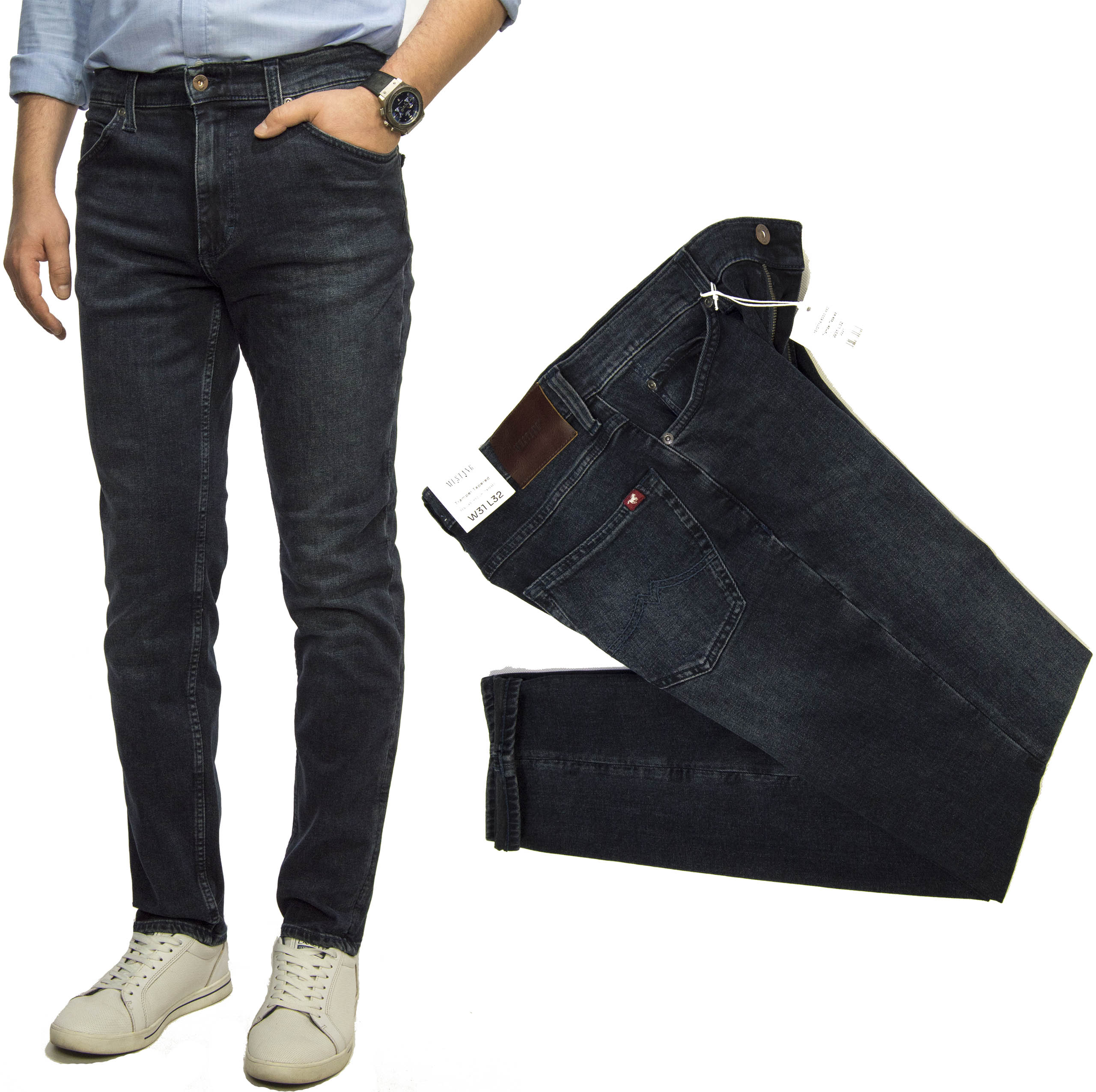 Mustang Tramper Tapered 882 pánské džíny slim W34 L32