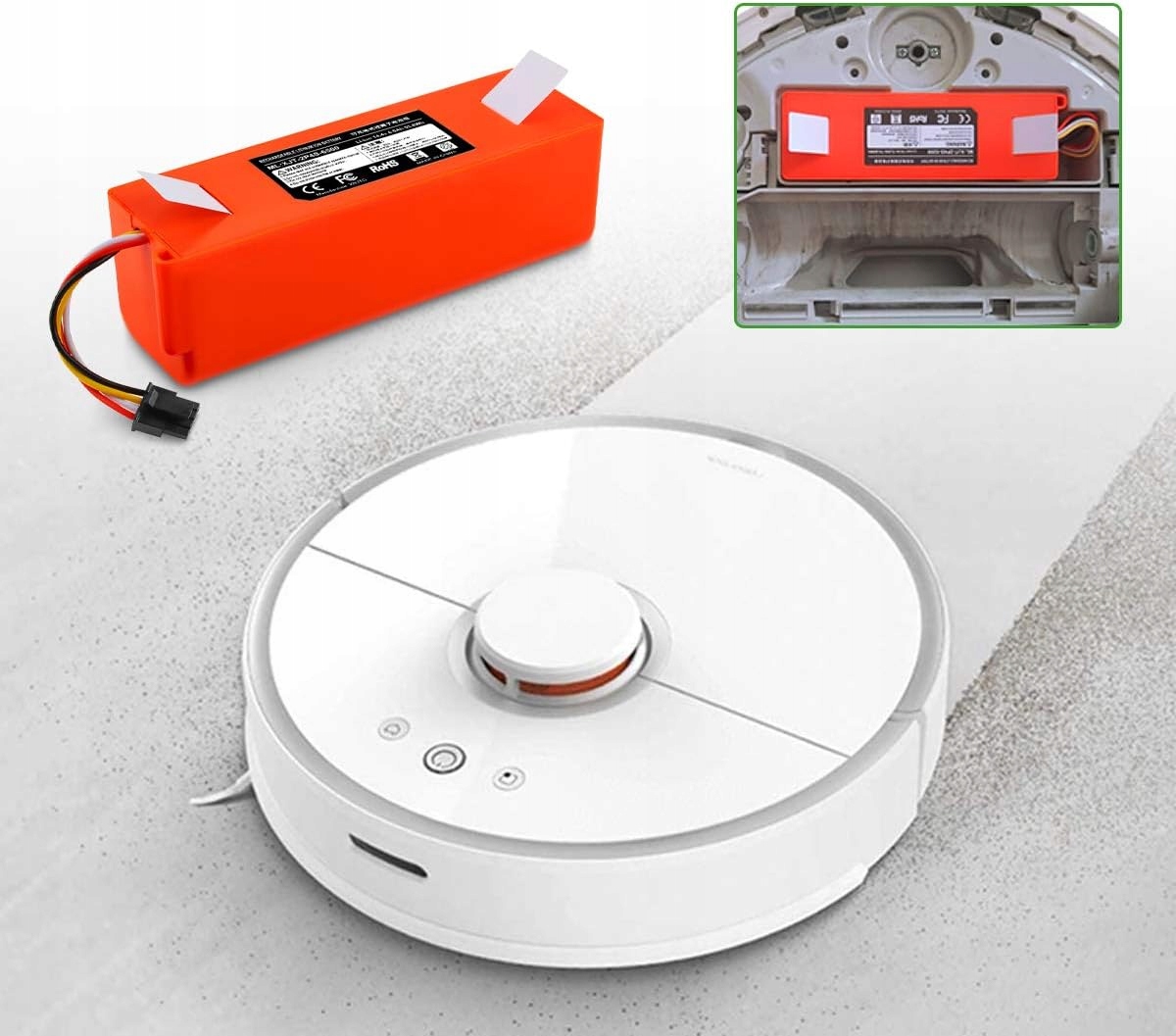 Bateria akumulator do Roborock S5 S6 S7 S8 S50 S55 S5 Max 5200mAh Model do Xiaomi Roborock 1 odkurzacza