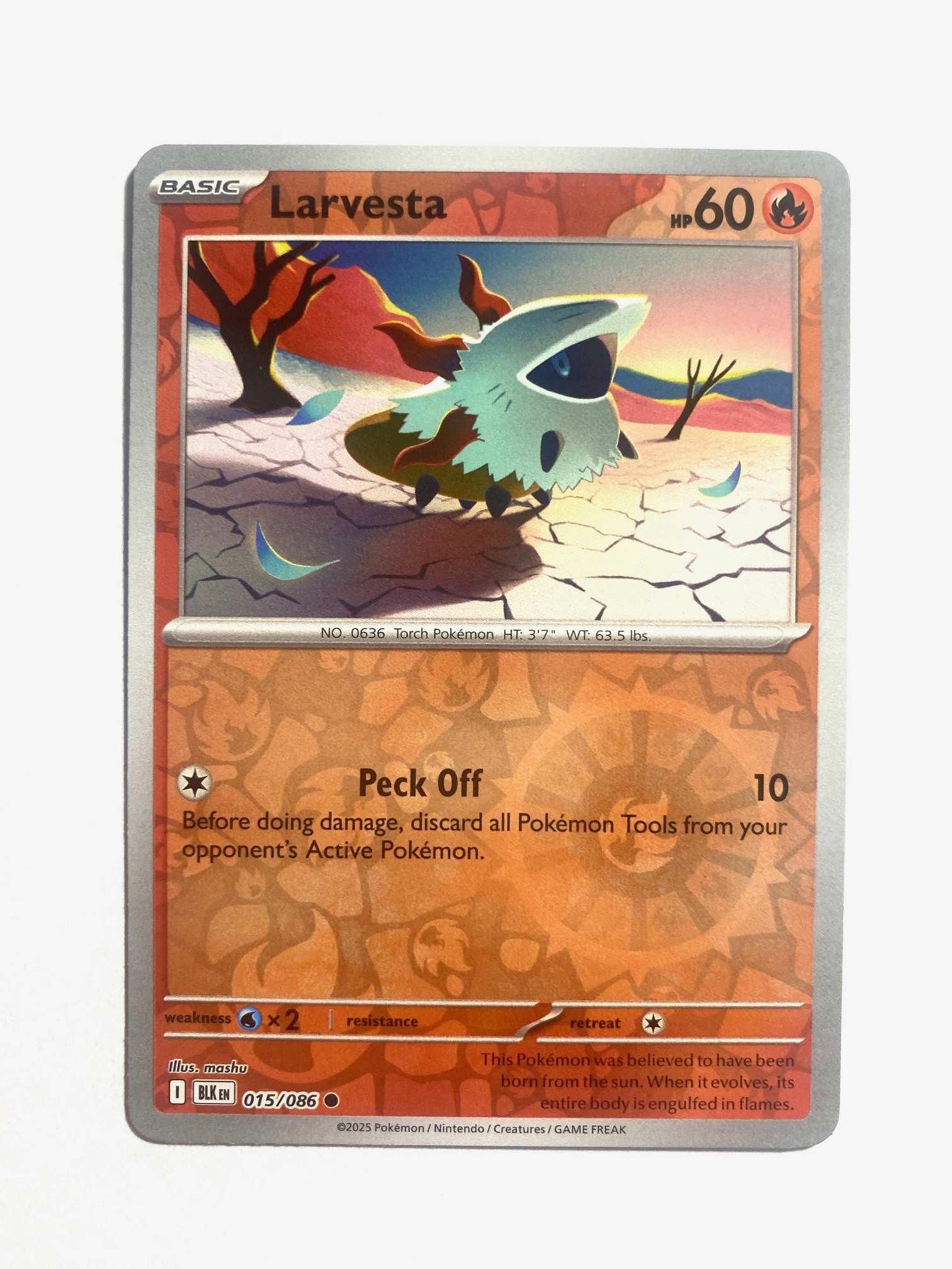Black Bolt Reverse 015/086 Larvesta
