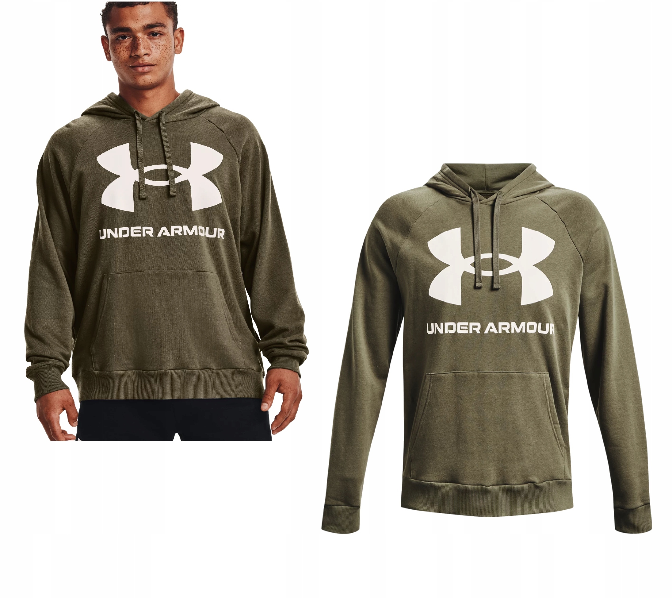 Pánská Sportovní Mikina Under Armour Rival Fleece Big Logo Hd 361 L