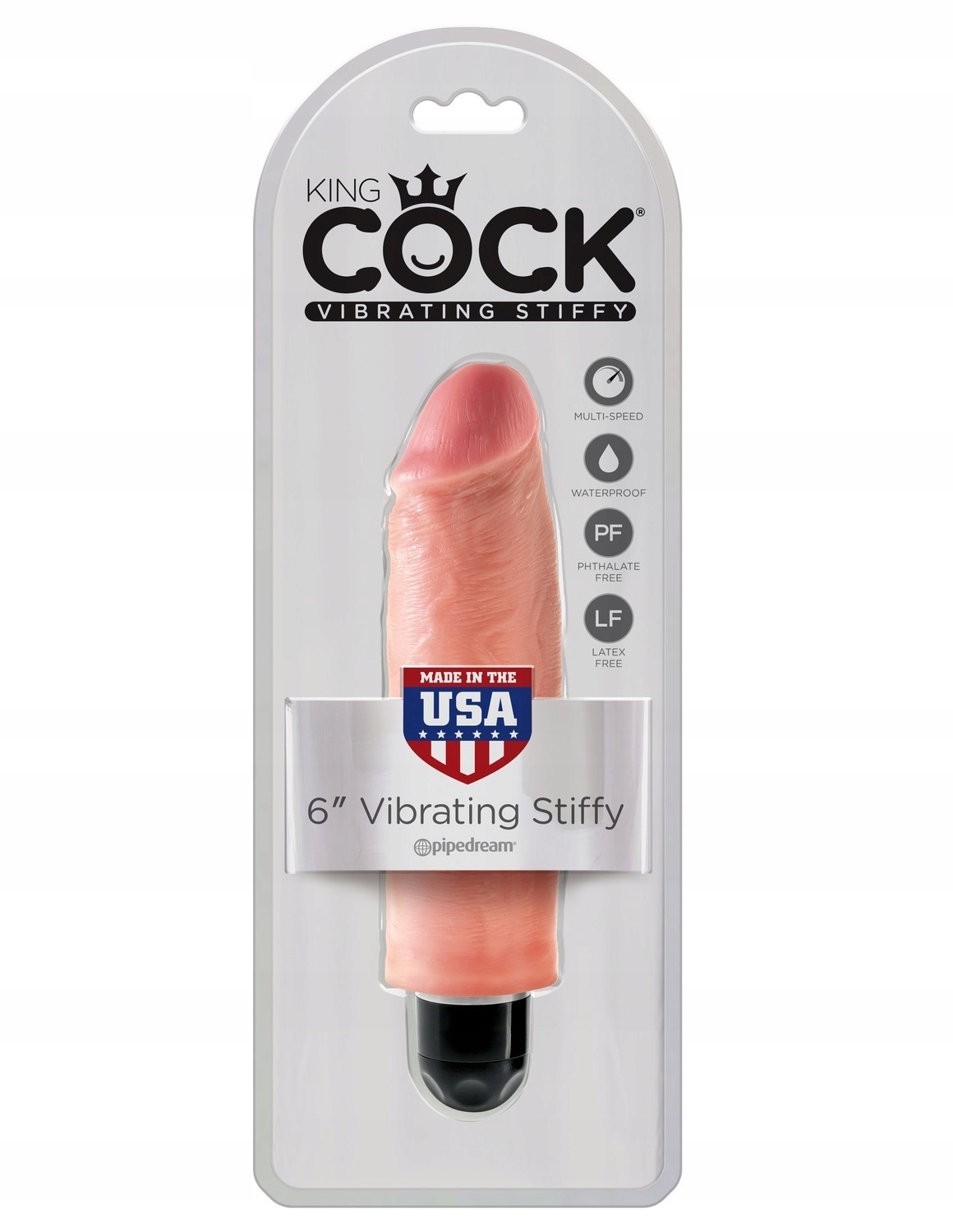 Kink Cock realistyczny wibrator cielisty 15cm