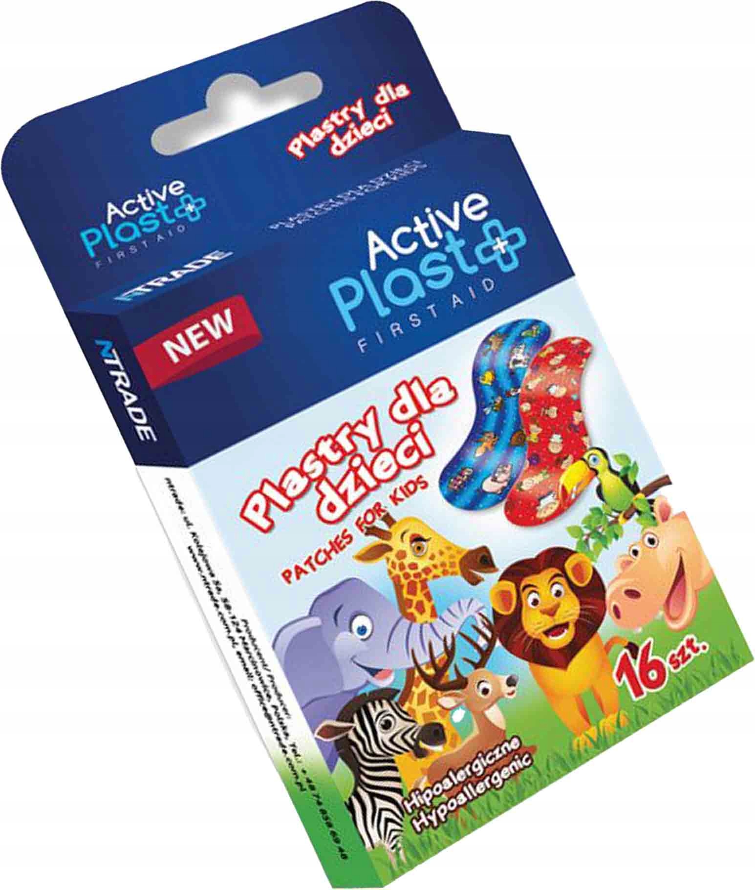 

Plastry Active Plast 'a16 Dla Dzieci