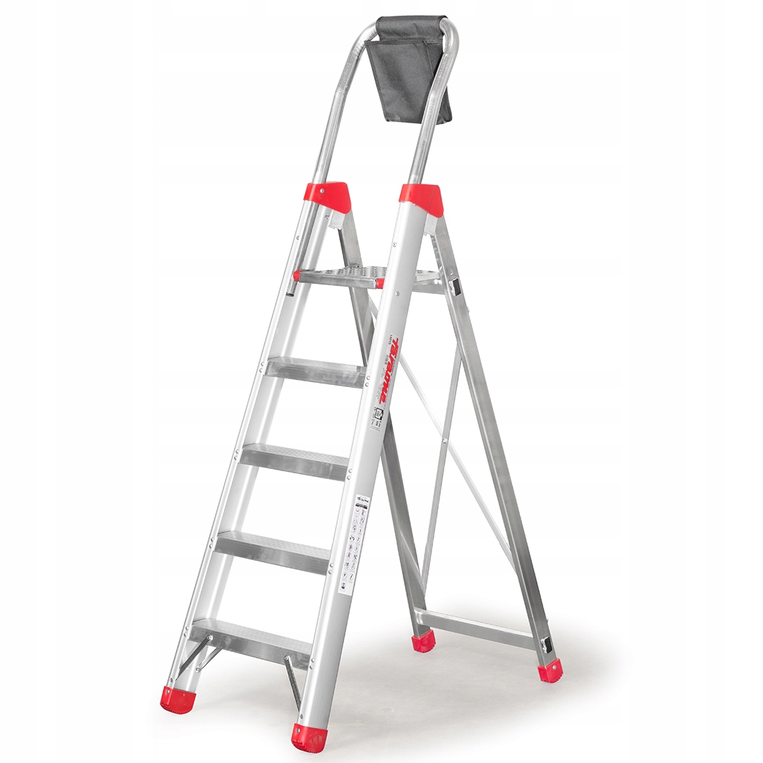 Drabina aluminiowa Faraone Lady 5 5 stopni |3,10 m jednostronna dom/firma