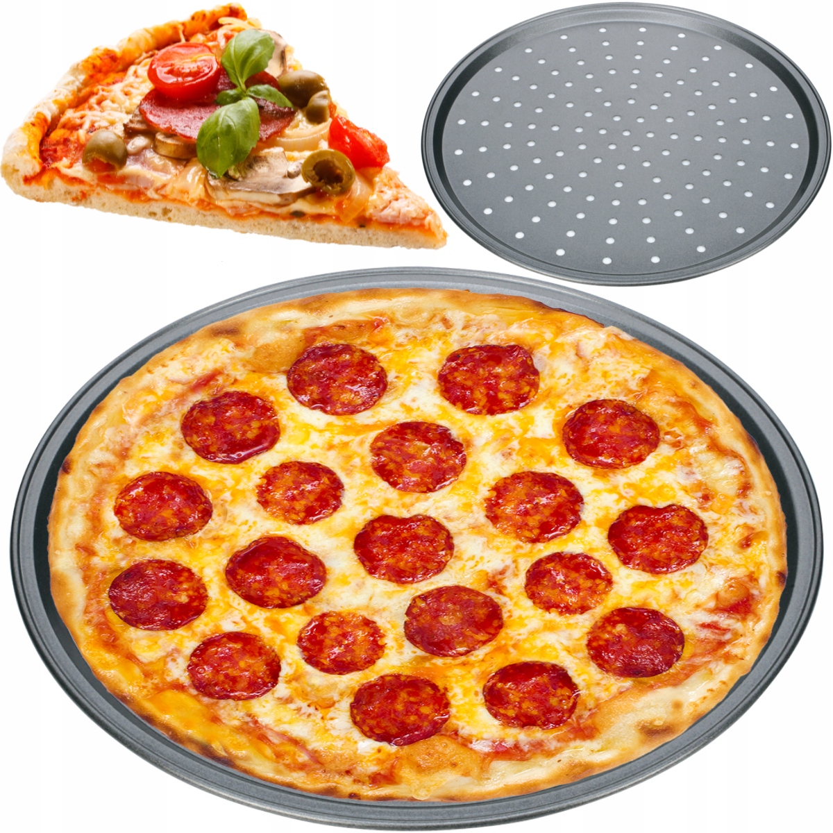 

Tescoma Blacha Forma Taca Do Pieczenia Pizzy 32 CM