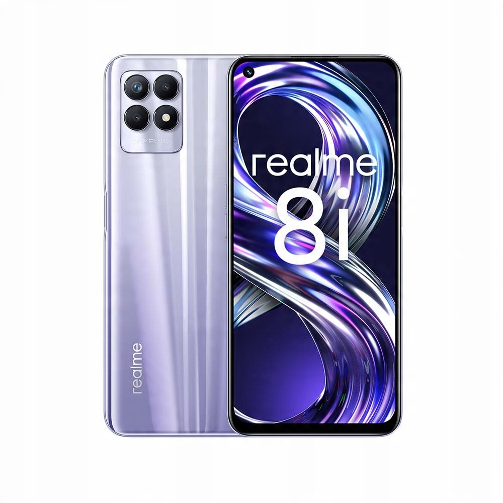 

Smartfon realme 8i 4/64GB StellarPurple Nfc 120Hz