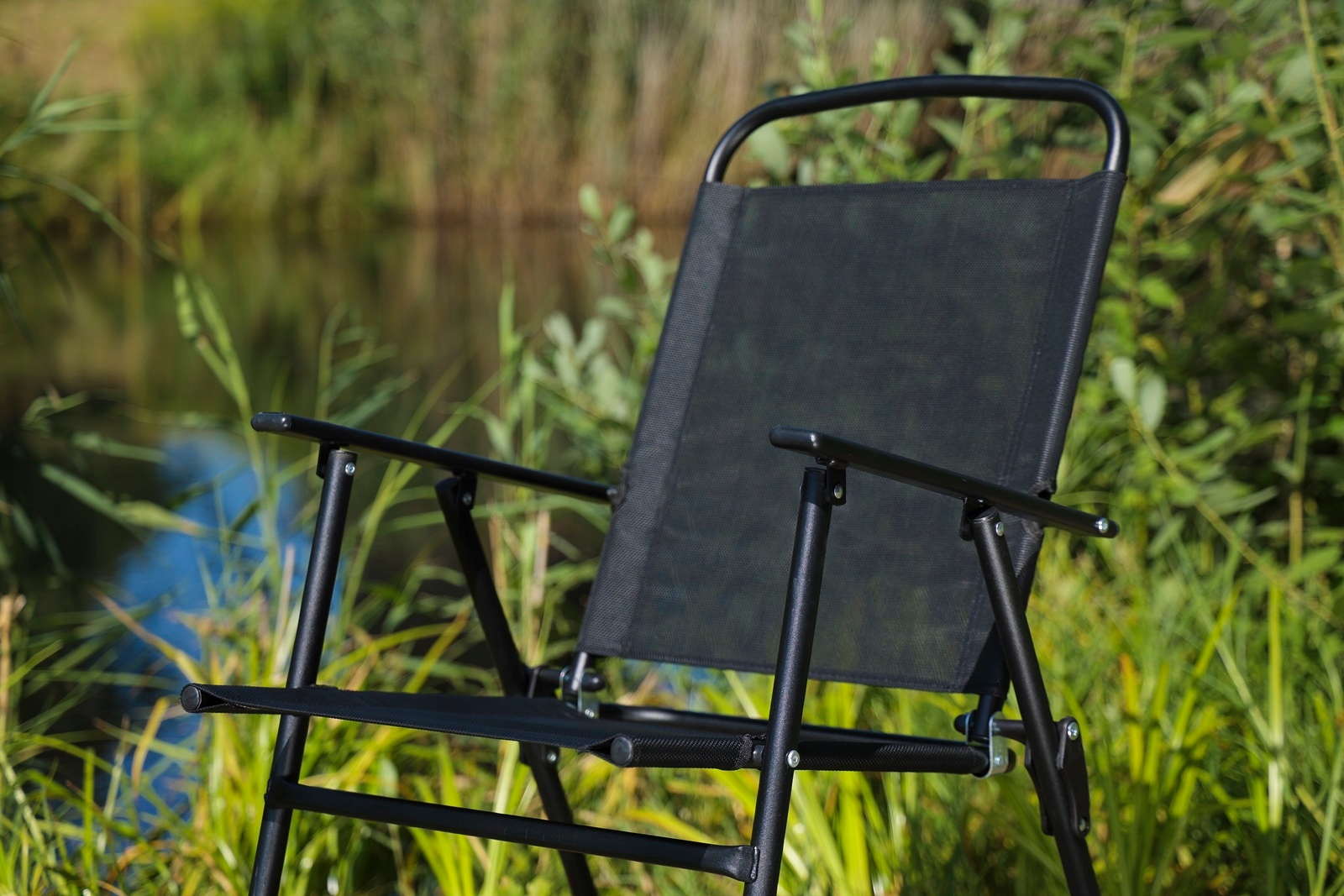 KRZESŁO PLAŻOWE TURYSTYCZNE SKŁADANE FOTEL LEŻANKA Marka MAT-COMPANY