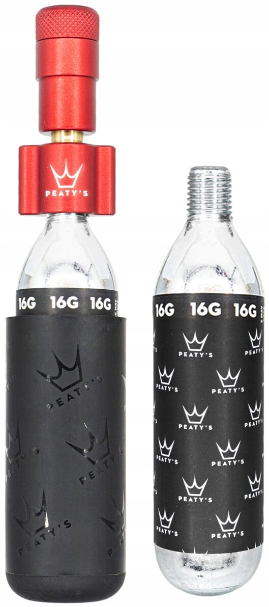 CO2 hustilka Peaty's Holeshot Road&Gravel 2x16g