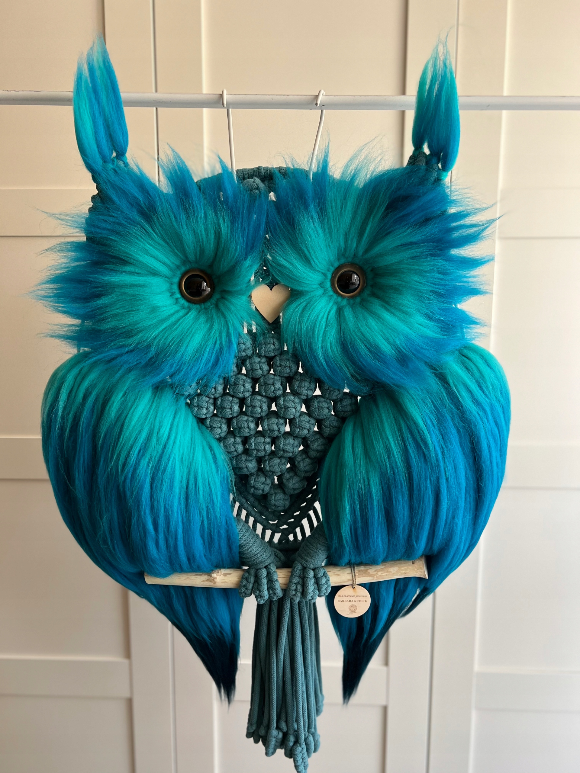 Сова макраме XXL