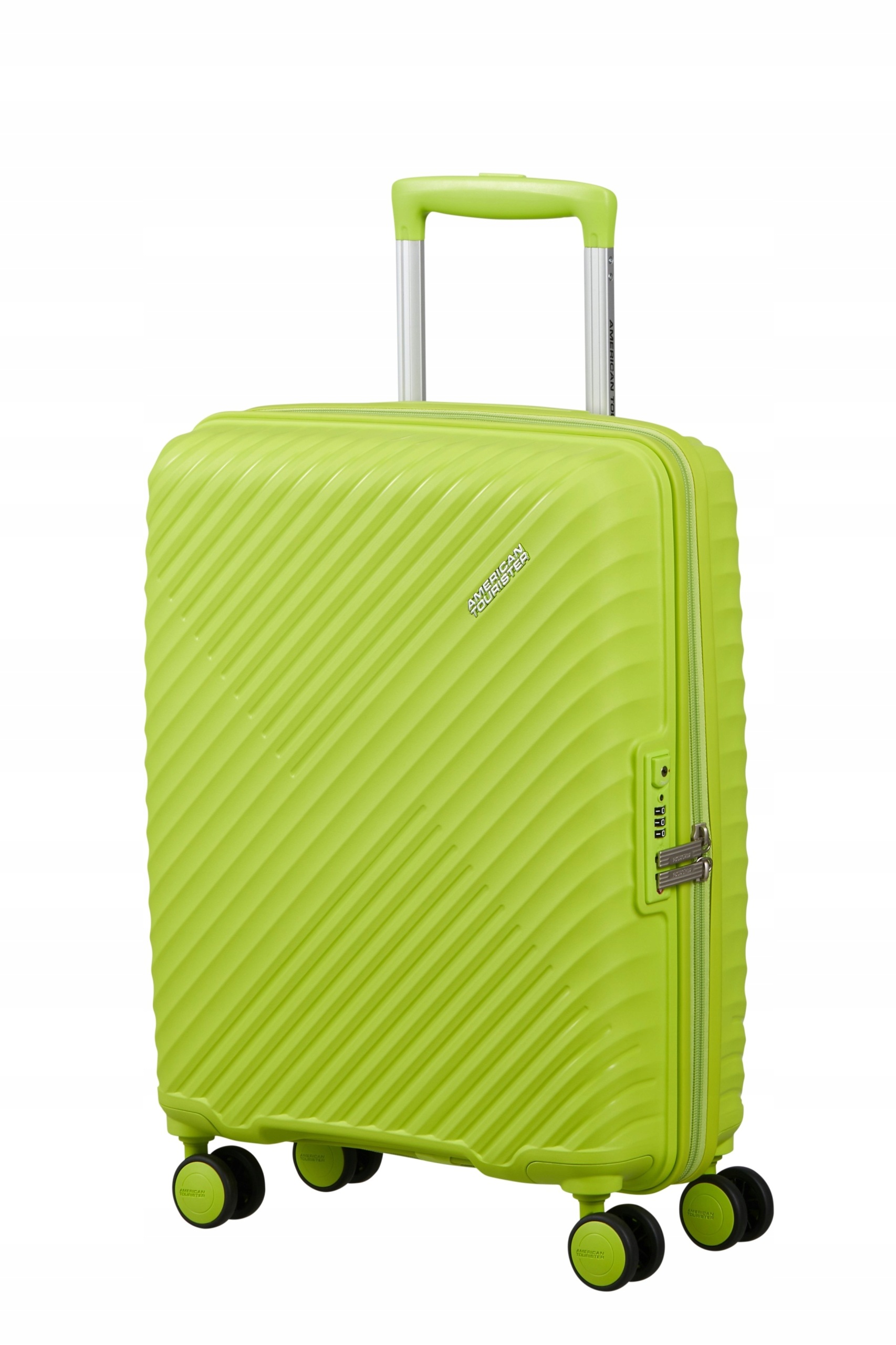 Kabinový kufr 55 cm American Tourister Diablast limetkový