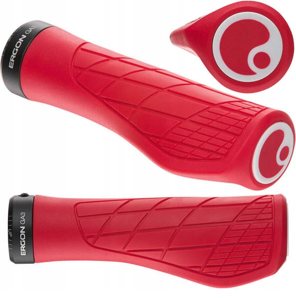 Chwyty Mtb Ergon Grip GA3 Large czerwone risky Red
