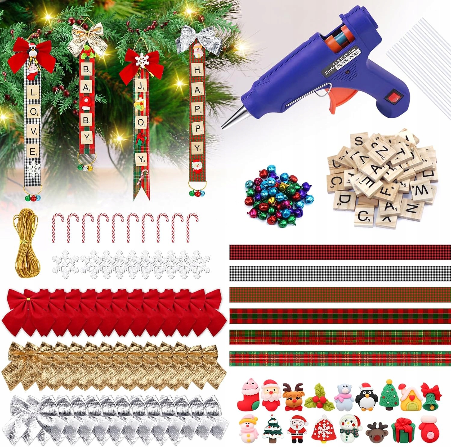 Sada Pro Vlastní Výrobu Ozdob Vánoční Řemesla Diy