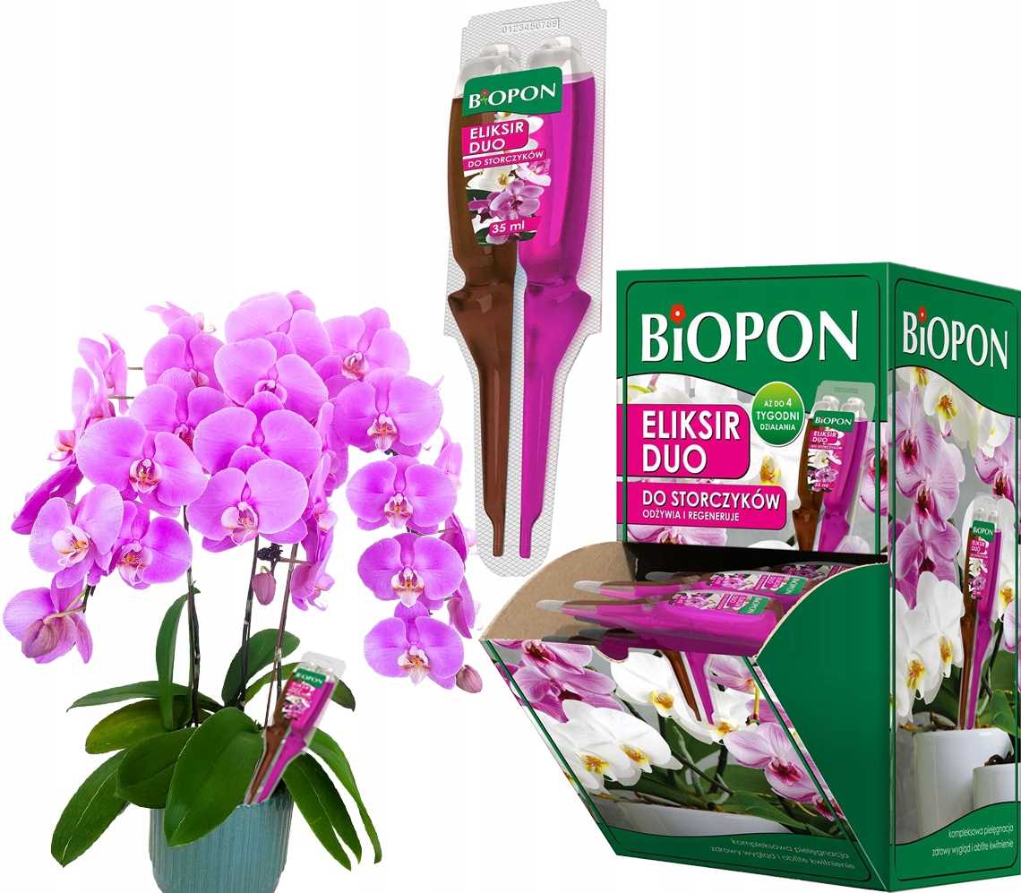 Bopon – Elixír Duo pro orchideje vyživuje a regeneruje 35 ml disp 36 ks