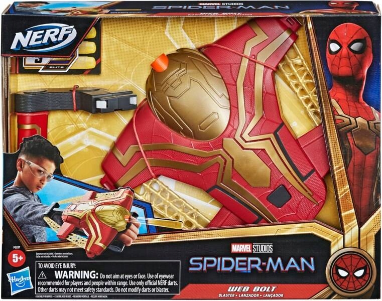 Hasbro Nerf Marvel Spider-Man Web Bolt Blaster