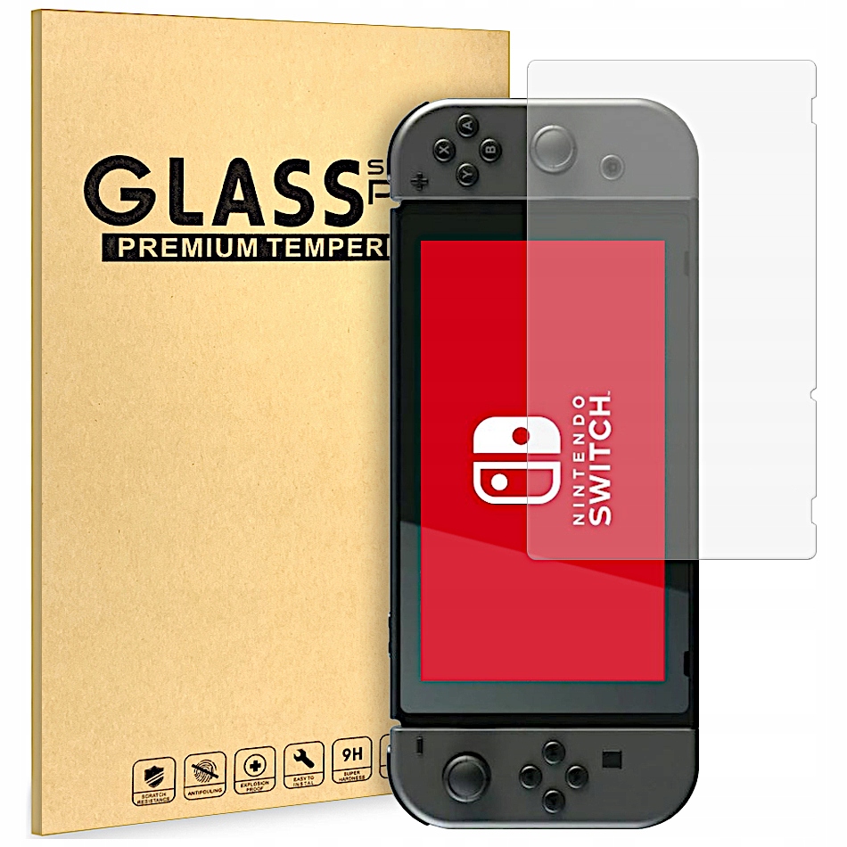 

Szkło Ochronne Hartowane Nintendo Switch 9H 2.5D