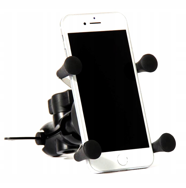 

Uchwyt na telefon motocyklowy lusterko gniazdo Usb