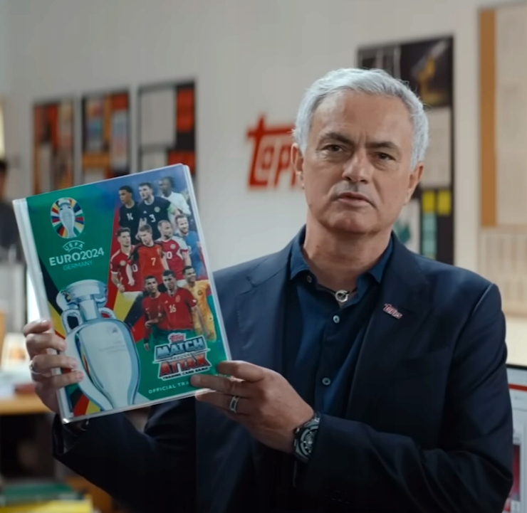 Album na karty piłkarskie EURO 2024 Match Attax Zestaw Startowy Klaser Język instrukcji polska