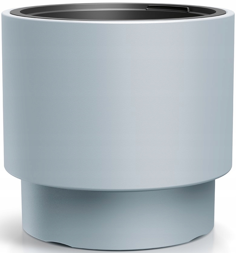 DONICZKA OSŁONKA NA KWIATY HEOS JASNA SZARA 30CM