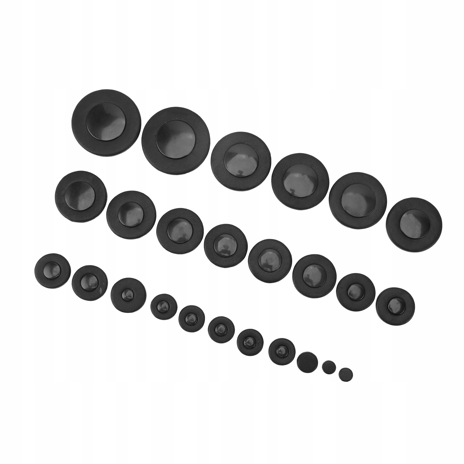 Uniwersalne 25Pcs Sax Pads for Saxophone Leather Airtight Tenor Alto