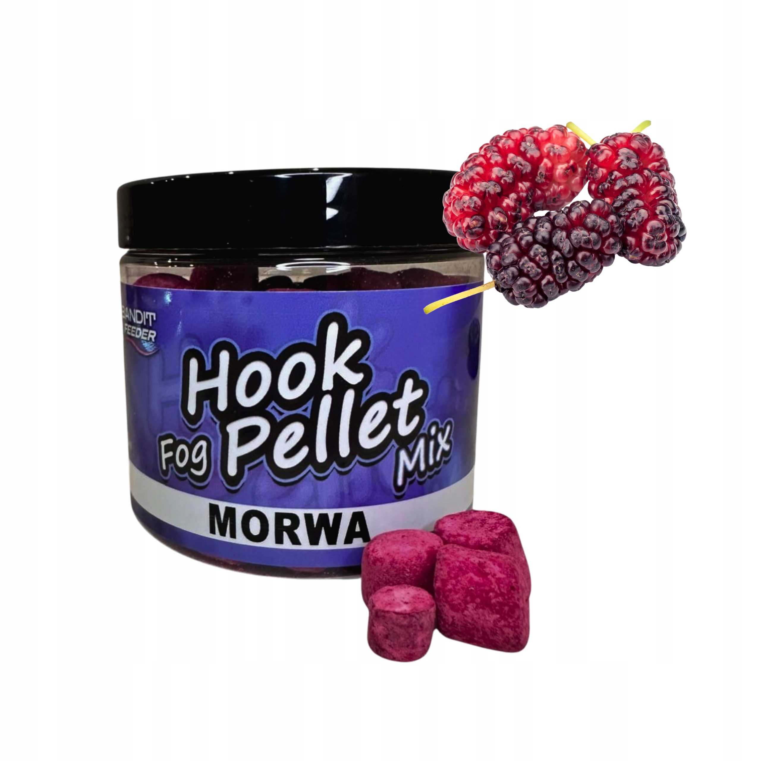 Pellet Haczykowy Na Włos W Panierce 8-10 mm Morwa Na Karpie Amury Do Metody