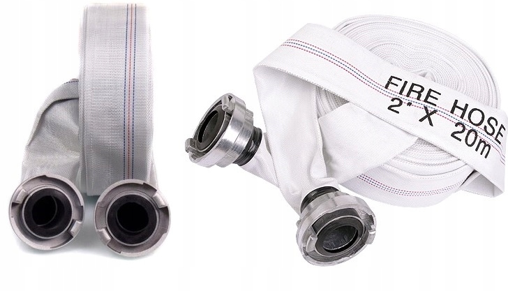 

Wąż Strażacki 52mm 2 cale 20m + Szybkozłącza
