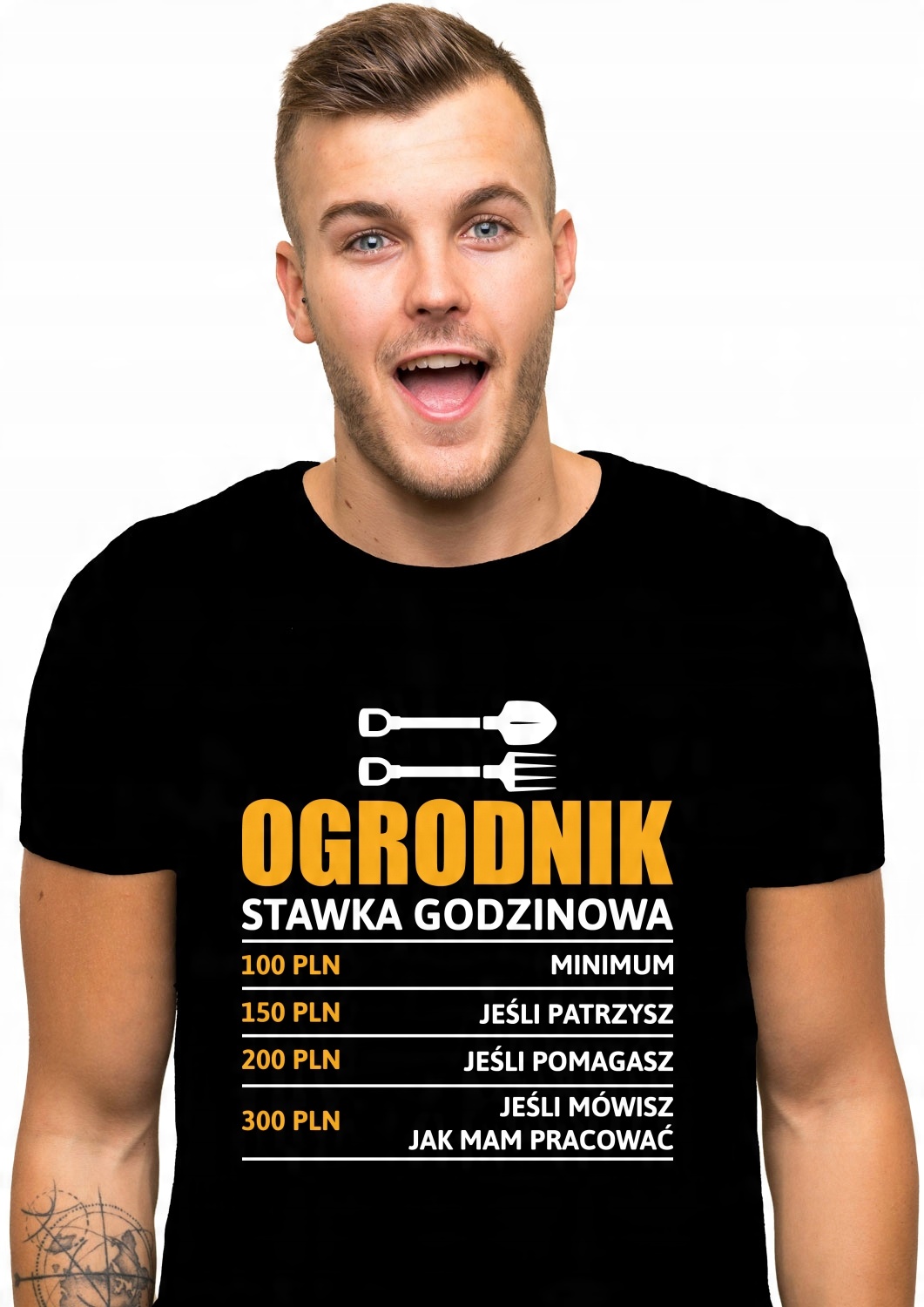 

koszulka Ogrodnik stawka godzinowa