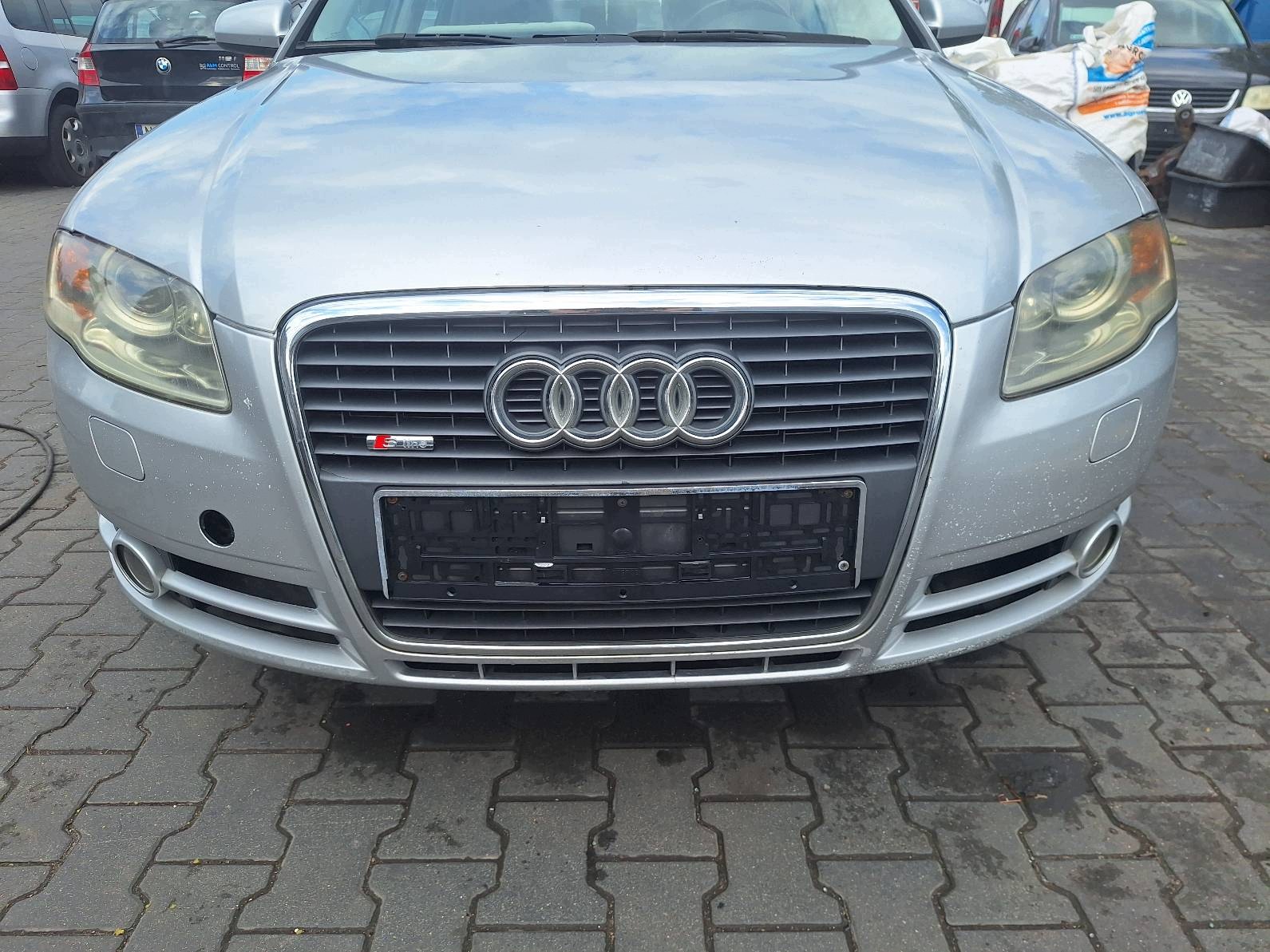 complete front bonnet bumper fender light XENON AUDI A4 B7