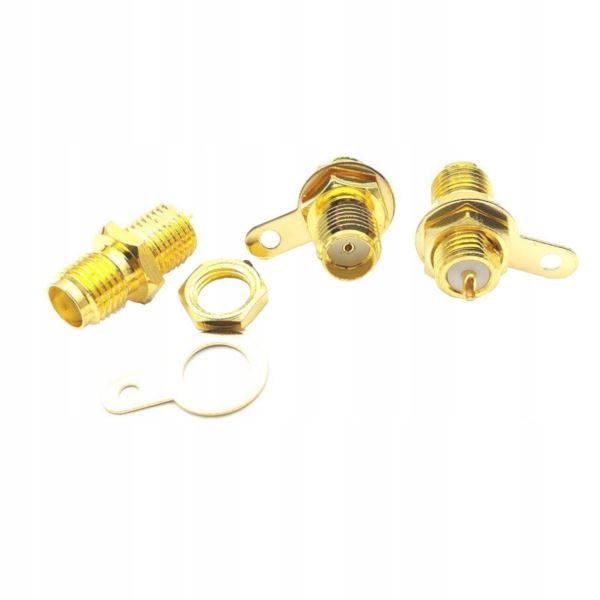 Gniazdo Sma do obudowy Chassis Proste
