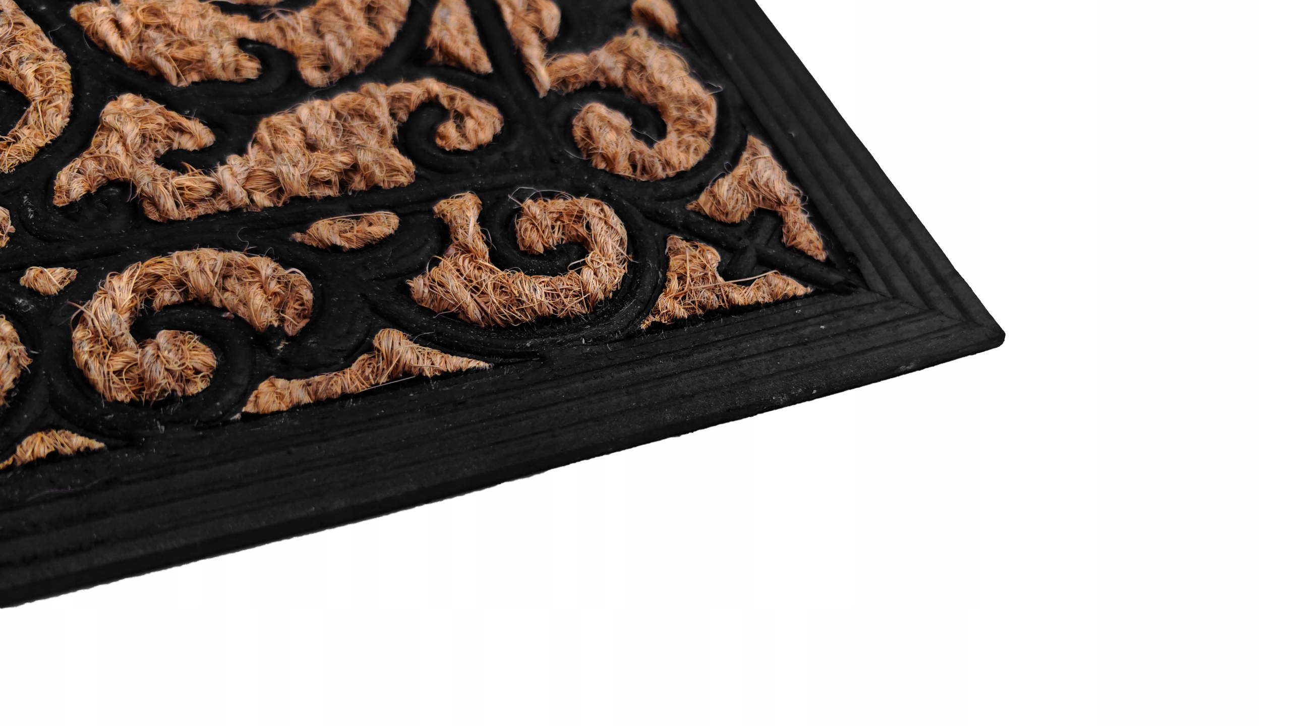 WYCIERACZKA WEJŚCIOWA ZEWNĘTRZNA MASYWNA DO BUTÓW POD DRZWI KOKOS GRUBA Kod producenta Rugo