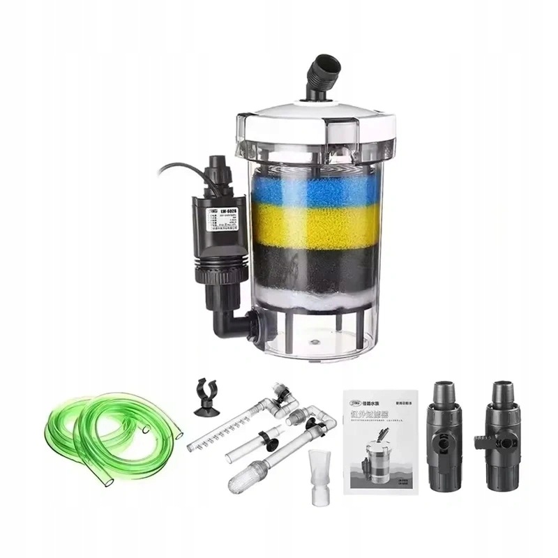 Vnější filtr Sunsun HW-603B Kelímkový pro akvária 400L/H Vodní filtr