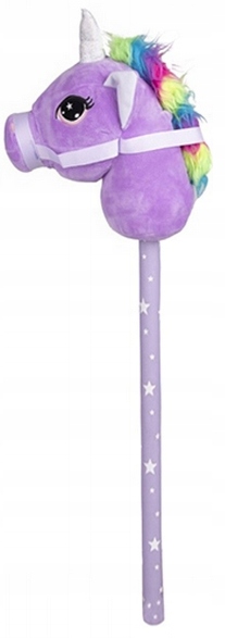 KOŃ NA KIJU ZABAWKA GŁOWA KONIA HOBBY HORSE DŹWIĘK