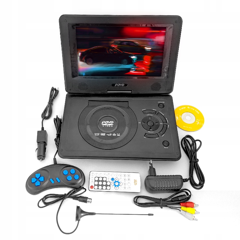 

Samochodowy Odtwarzacz DVD 9.8" Tv Gry