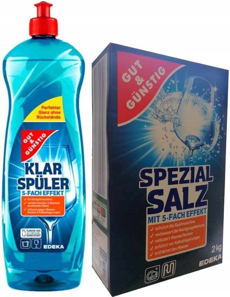 

Gut & Günstig Nabłyszczacz 1 L Sól 2kg