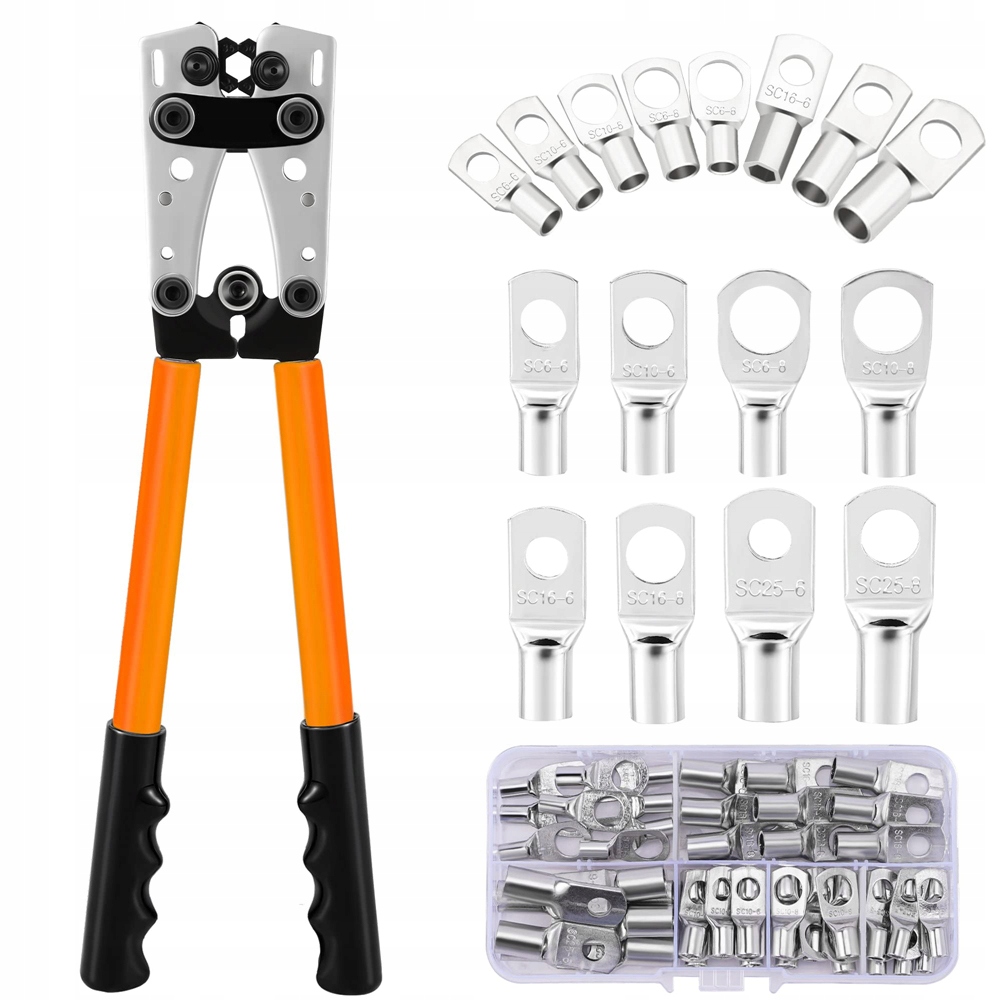Krimpovačka Pro Kabely A Koncovky Konektorů Pražská Do 6-50 mm2