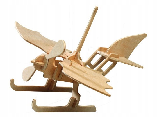 

Hydroplan wodnosamolot składanka puzzle 3D P003