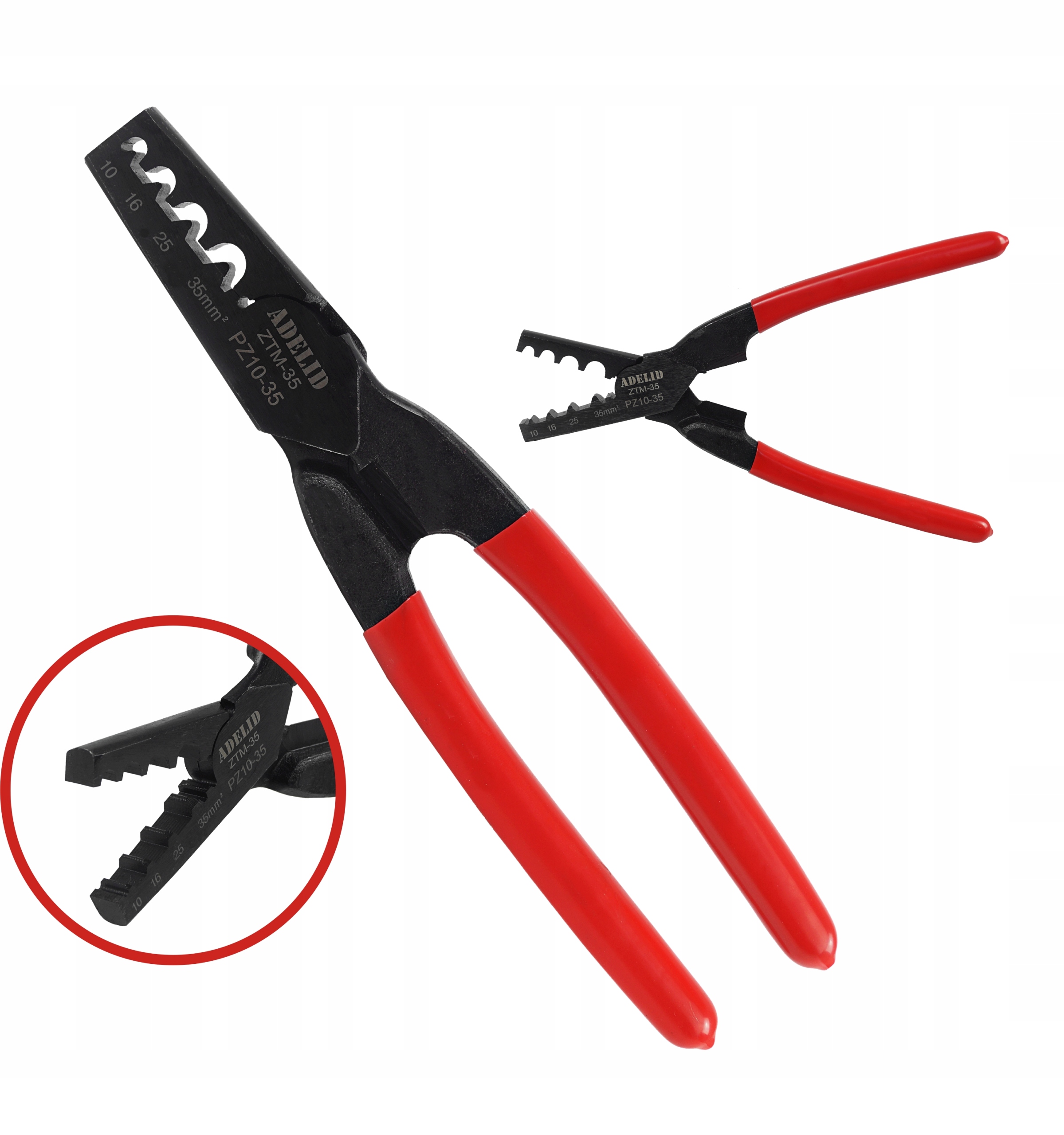 

Zaciskarka Do Tulejek Praska Do Kabli 10-35 mm2