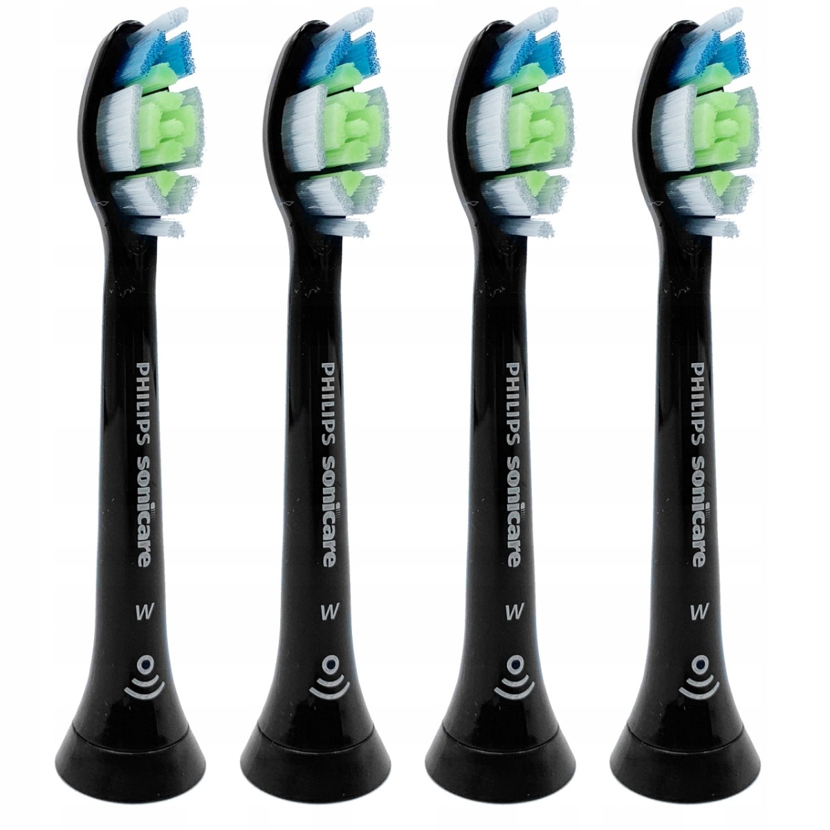 4x Końcówki Philips Sonicare Diamond Clean HX6064 Do Szczoteczki Sonicznej