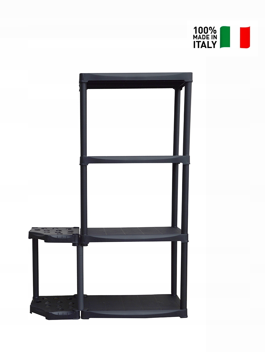 REGAŁ PLASTIKOWY SKŁADZIK dostawka na SZCZOTKI 133 Szerokość produktu 89 cm